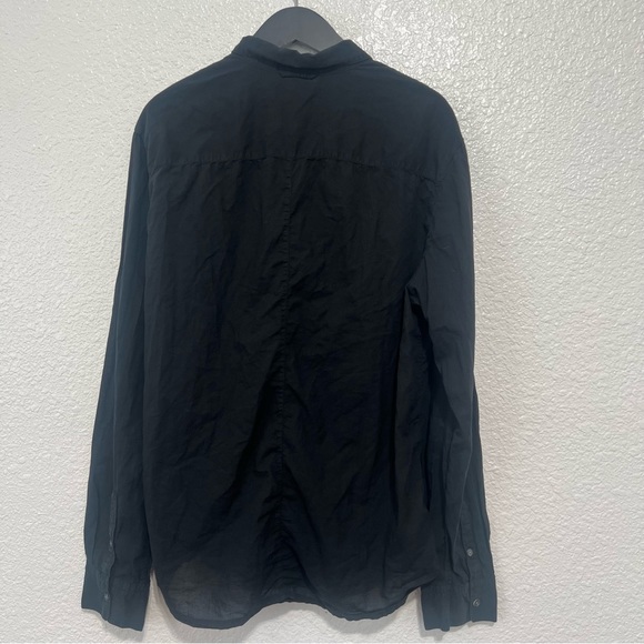James Perse botton down shirt 100% cotton long sleeve 3 - Picture 3 of 10